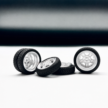 15mm Dually Truck Wheels (Designs/styles vary based on availability)