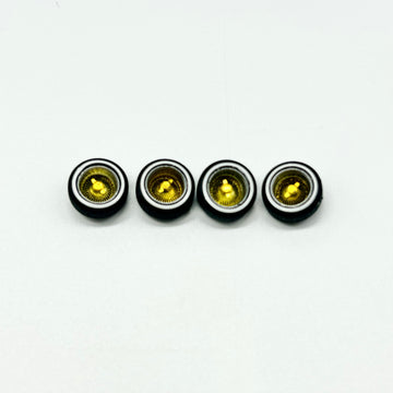 9mm Gold Baby Dayton Lowrider Wire Specialty Wheels