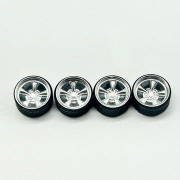 12mm Chrome “Dragstar Cragar” Staggered Specialty Wheels