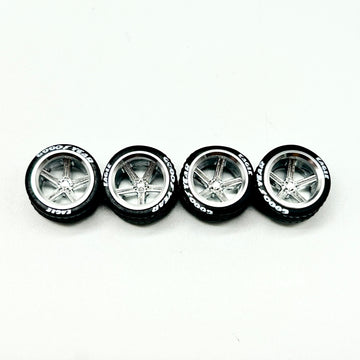 10mm Silver Alloy Hub IROC Specialty Wheels