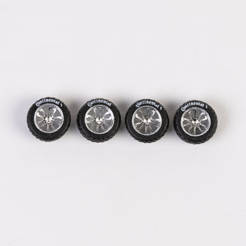 #712 Chrome 10 Spoke "Off-Road" Truck Wheels