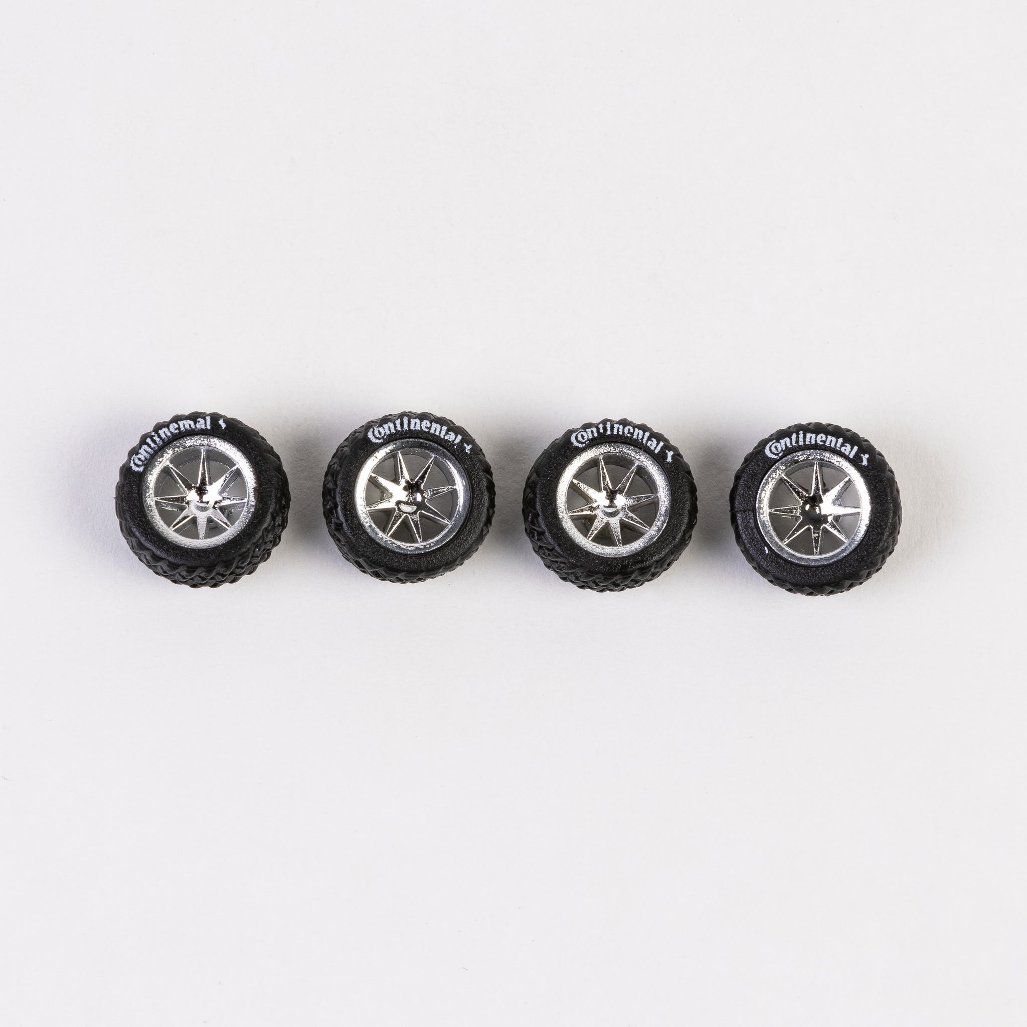 #713 Chrome 8 Spokes "Off-Road" Truck Wheels