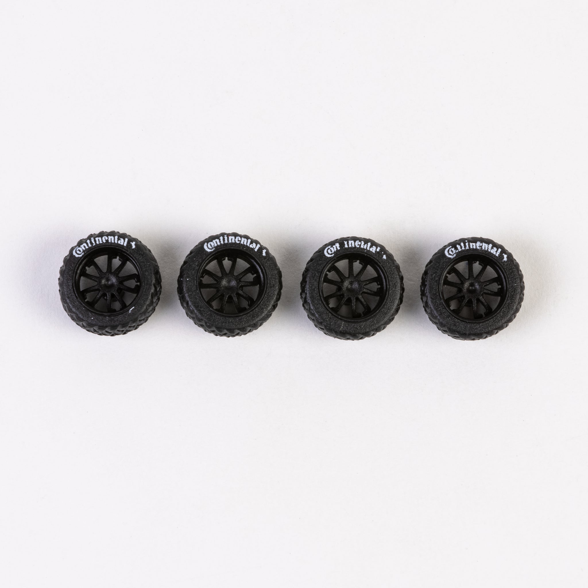 #720 Black 10 Spoke "Off-Road" Deep Dish Truck Wheels