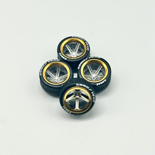 10mm Gold Alloy Hub IROC Specialty Wheels