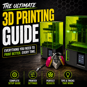 Resin 3D Printing Guide Bundle | Beginner's Guide + Hardware Picks + CHITUBOX Settings PDF