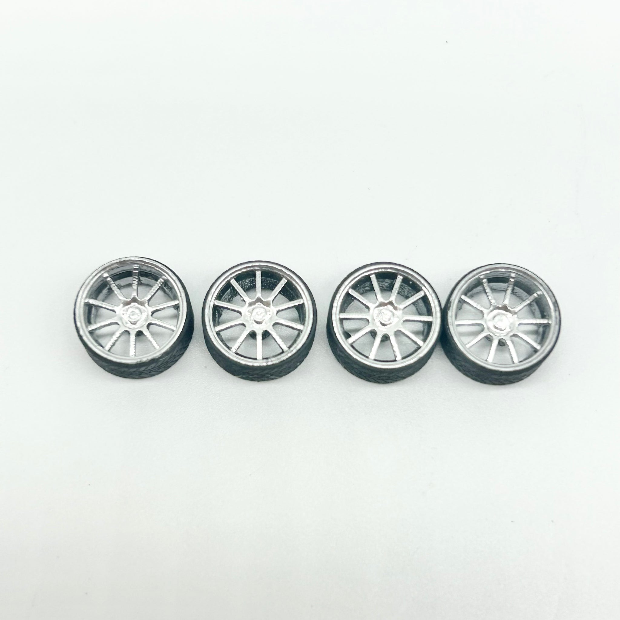 Chrome 12mm Ten Spokes Forged Specialty Wheels