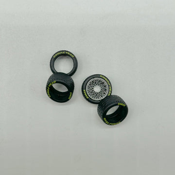 Goodyear/Eagle Yellow Lettering Rubber Tires