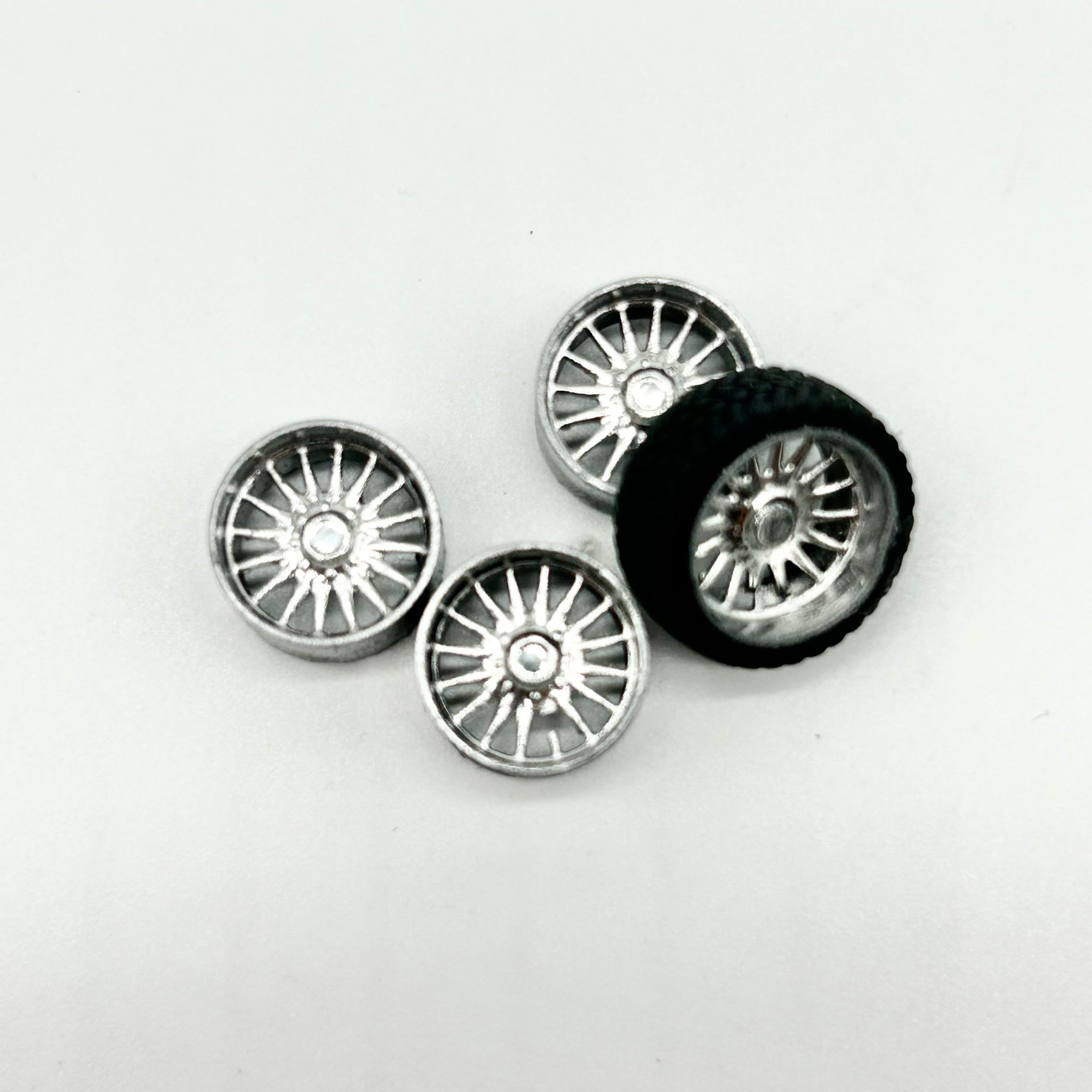 14.5mm Chrome Fuel Cypher Rep Off-road Wheels