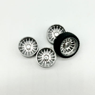 14.5mm Chrome Fuel Cypher Rep Off-road Wheels