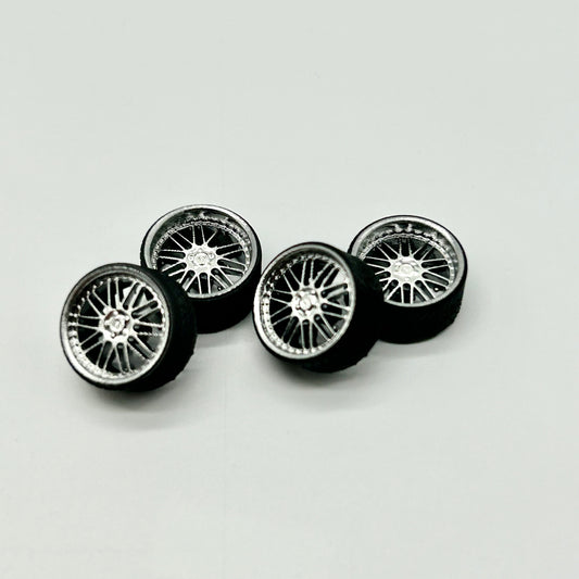 12mm Chrome Simmons Staggered Specialty Wheels
