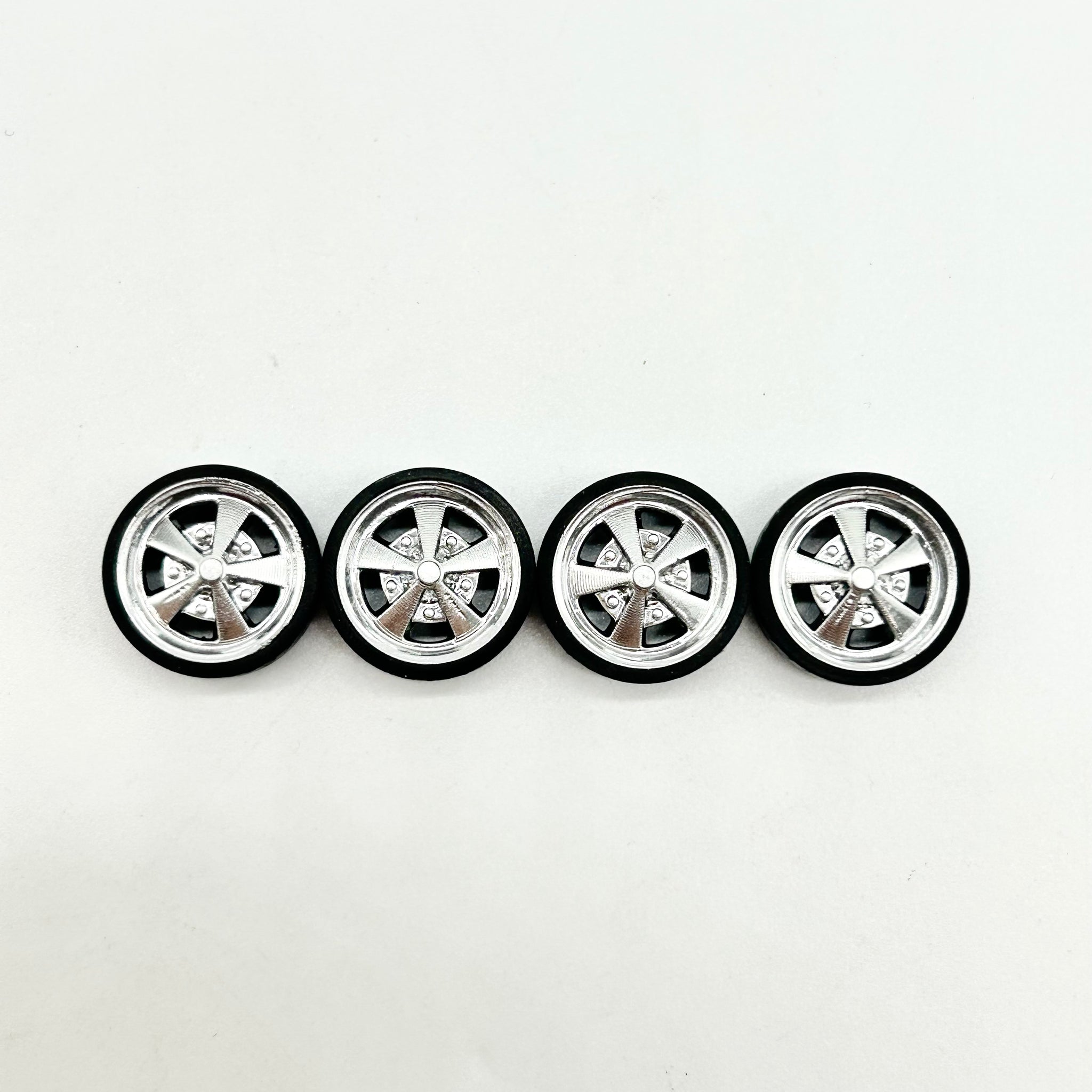 12mm Chrome Vintage Fuchs Rep. Wheels