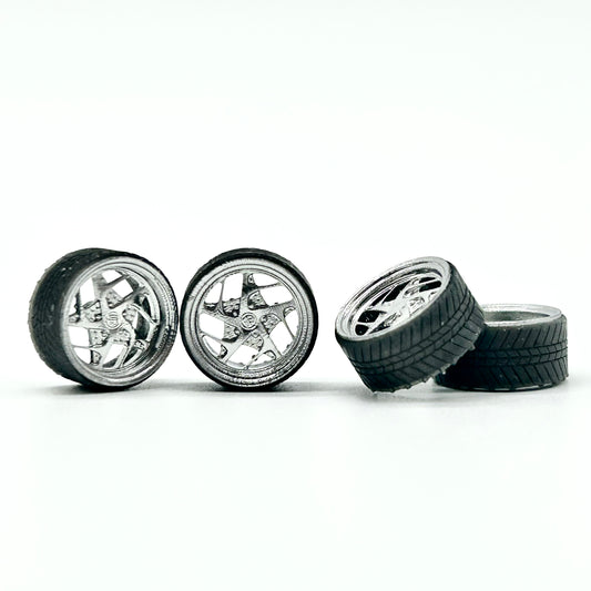 12mm Chrome Centerline “Galaxy” Wheels