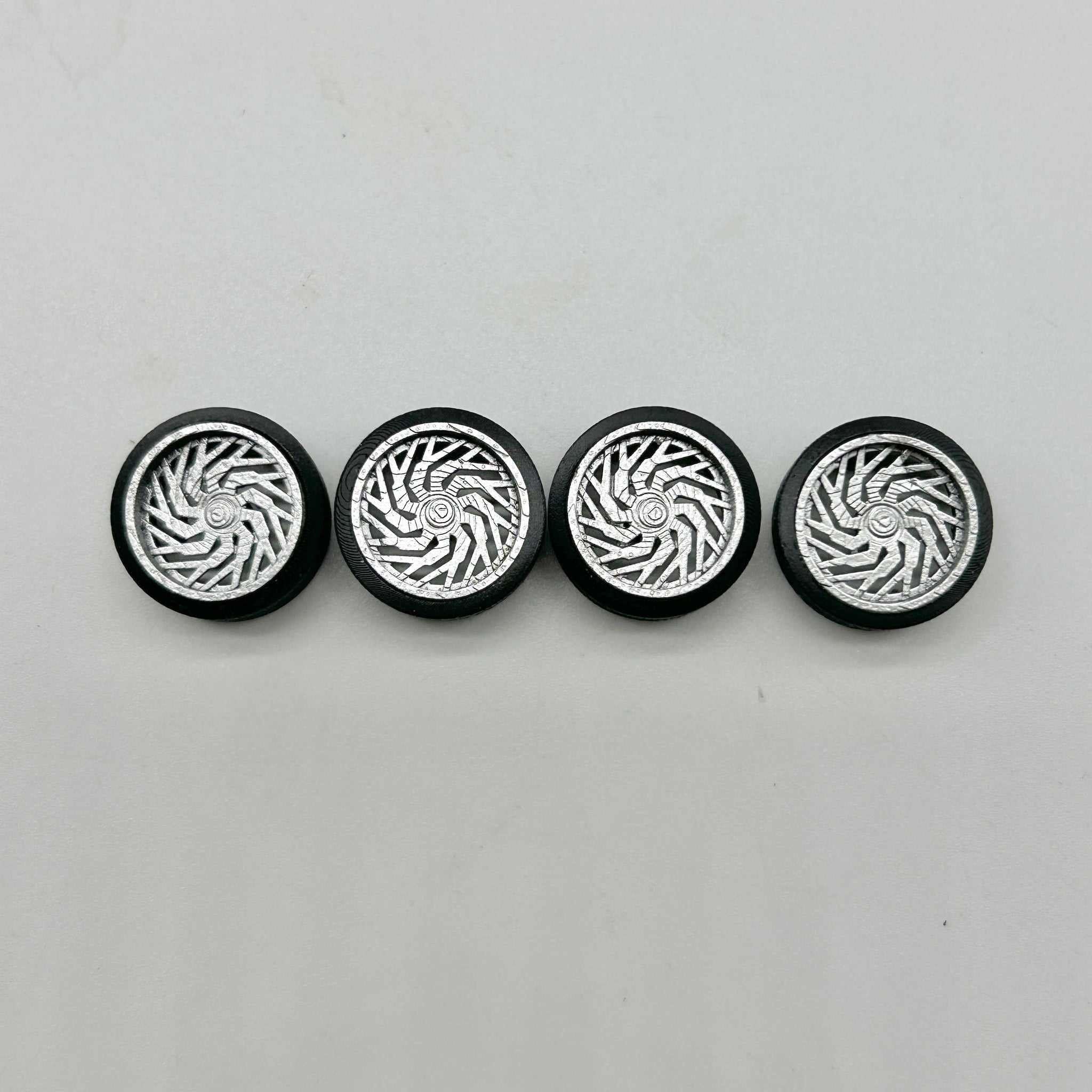 NEW- Chrome 12mm Artis Jasper Specialty Wheels