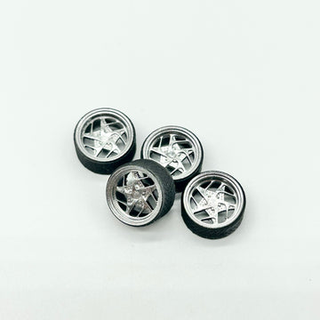 12mm Chrome Centerline “Galaxy” Wheels