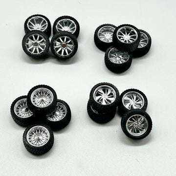 13mm (4 Pack) Chrome Bundle All Terrain Specialty Wheels