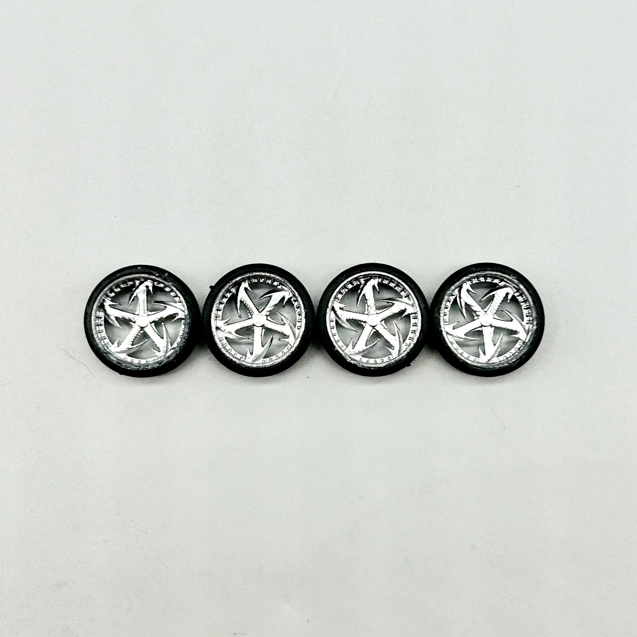 New- 12mm Chrome Artis Athens Specialty Wheels