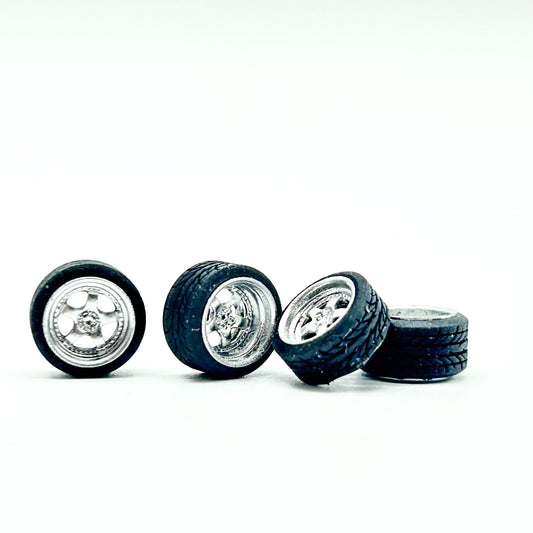 Chrome Work Meister S1 18” JDM Style Wheels (10mm))