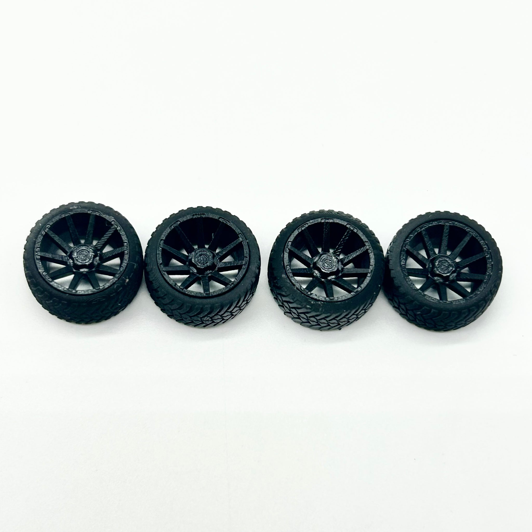 15mm Satin Black FUEL Contra Rep. Off-Road Wheels