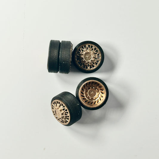 15mm Dually Truck Wheels (Designs/styles vary based on availability)