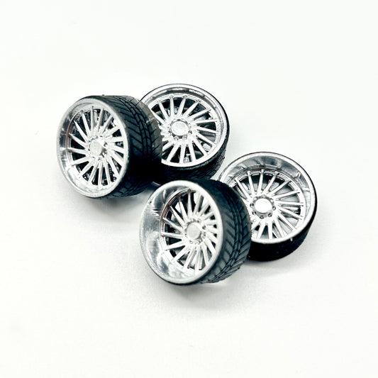 LIMITED PRODUCTION: 18mm Chrome XL Edition Ventoso Staggered Wheels