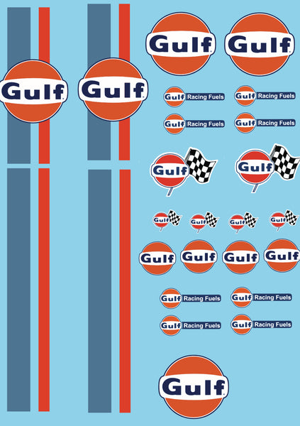 Hot Wheels 1:64 Scale Diecast Trailers 1/64 For Hot Wheels Waterslide Decals Tiger Gasser Gulf MADE IN THE USA Hot Wheels 1:64 Scale Wheels Vehicle Parts - Foto 9